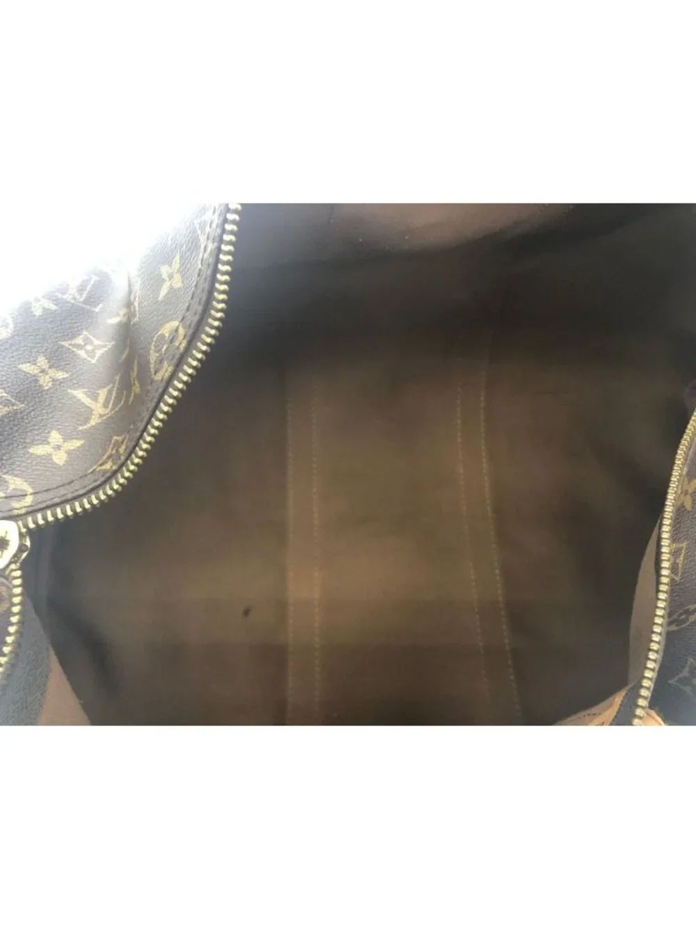 Louis Vuitton Boston Bag Monogram Keepall 50 key Miss Ing Brown - Picture 6 of 8